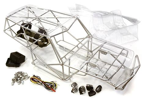 Realistic T3 Steel Roll Cage Tube Frame Chassis Set 